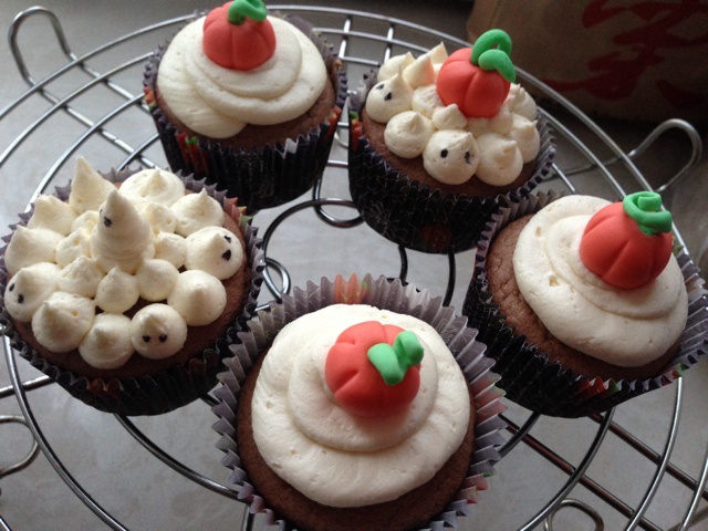 万圣节 cupcake
