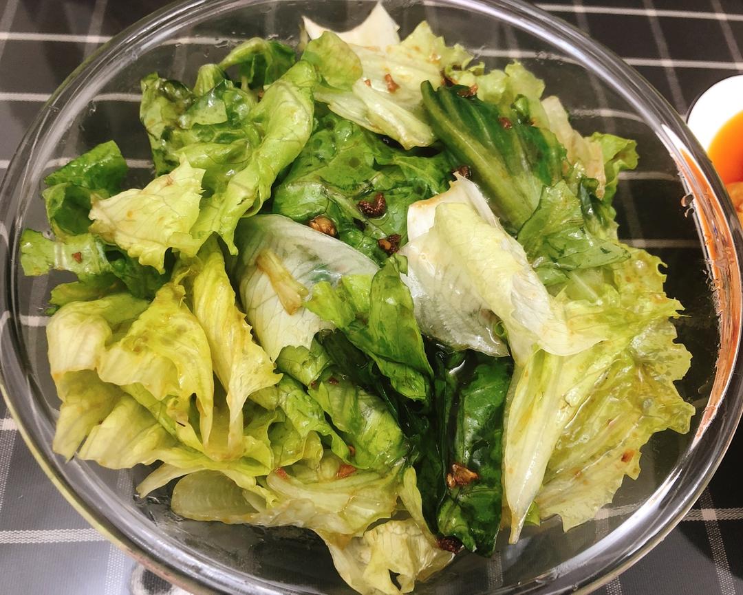 炝拌生菜