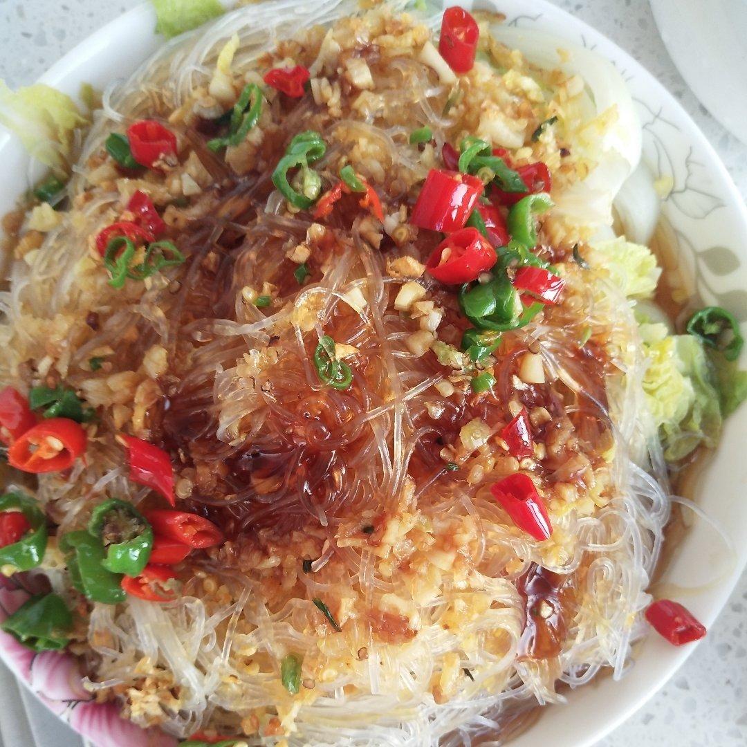 蒜蓉粉丝娃娃菜-好吃又刮油，减肥就吃它