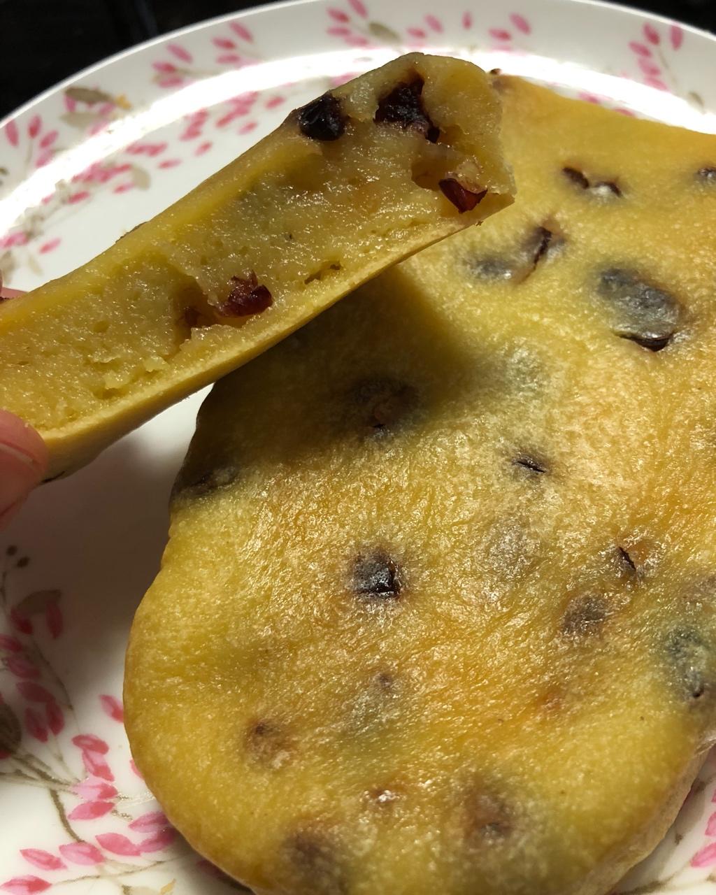 超好吃的奶香葡萄干脆烤年糕
