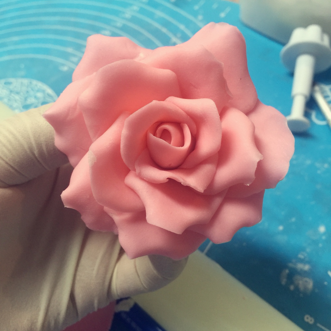 翻糖玫瑰花