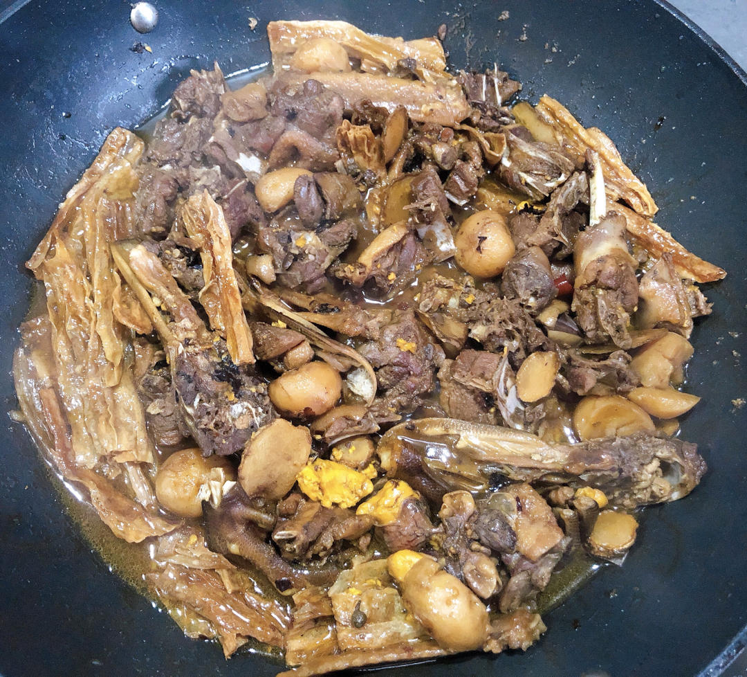 土豆焖鸭肉