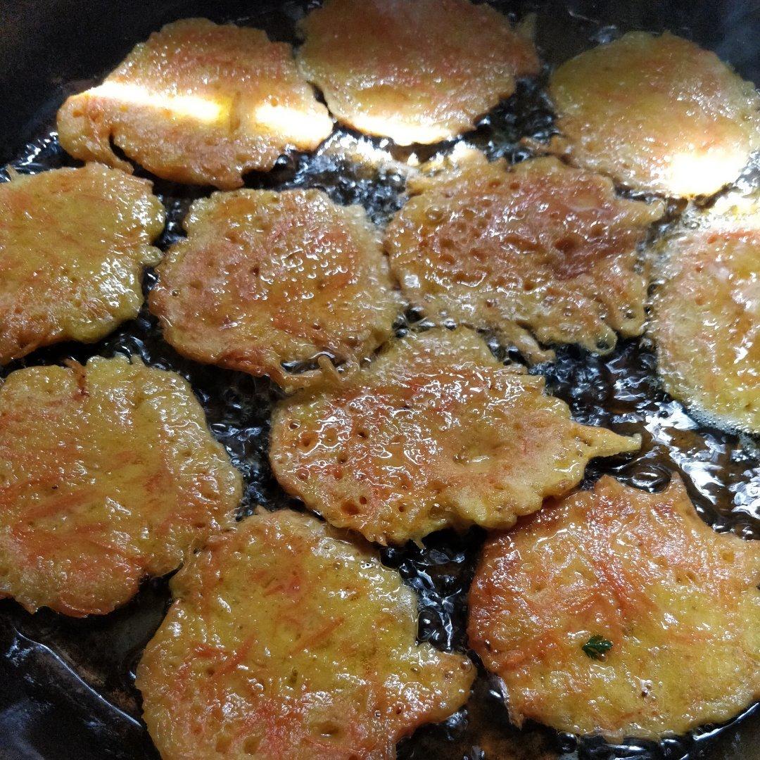 简单好吃胡萝卜煎饼