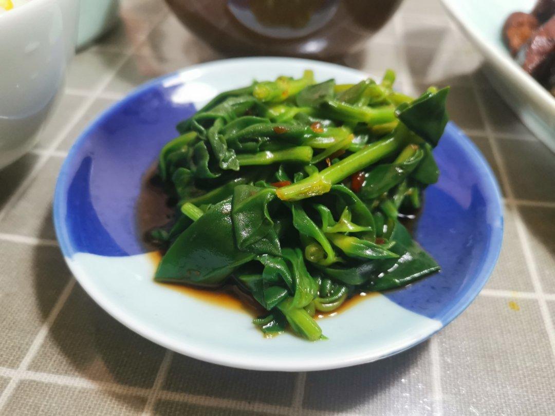 凉拌田七（10分钟快手菜）