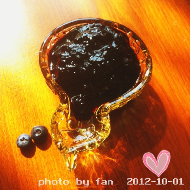 蓝莓果酱