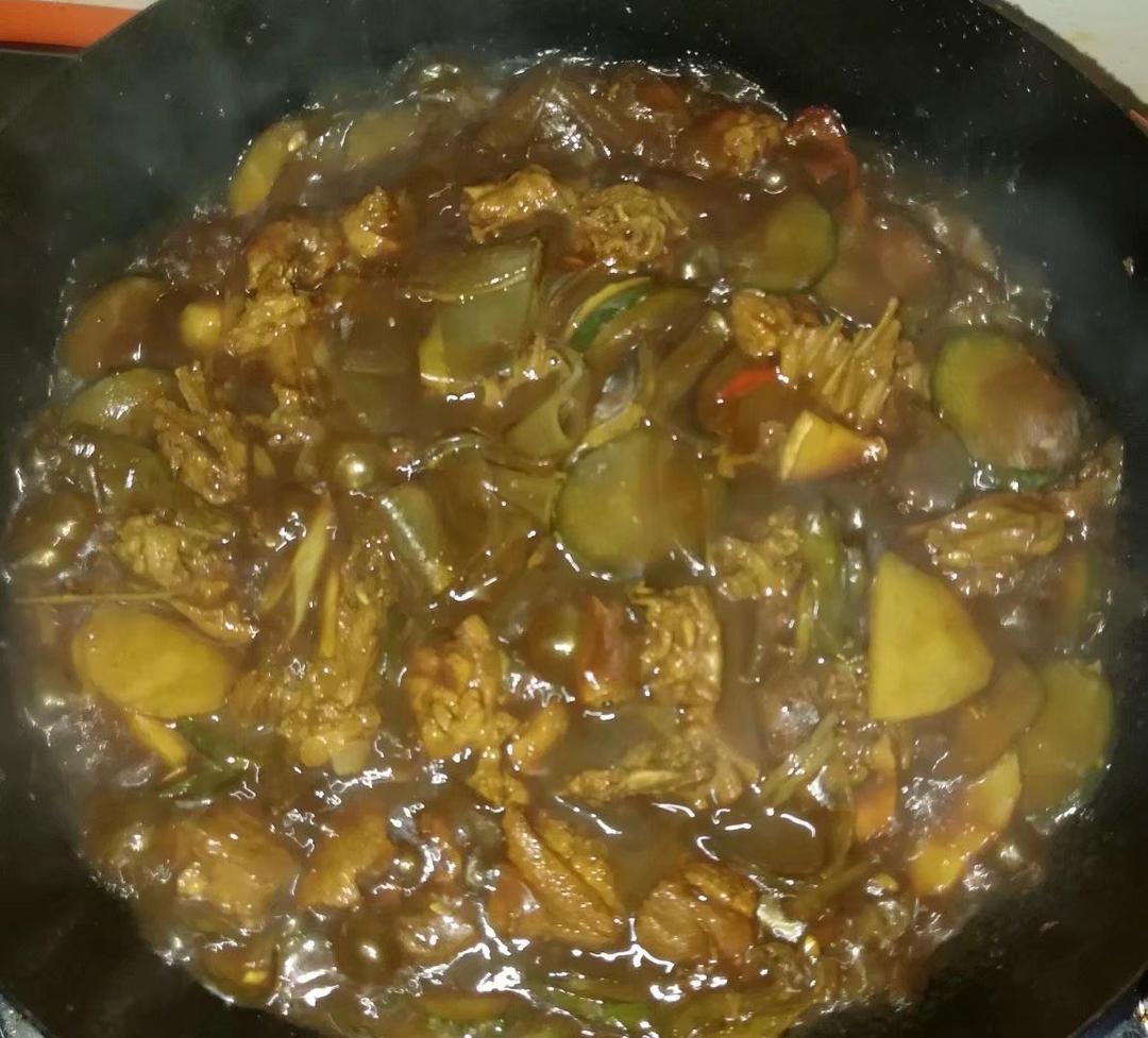 【香喷喷炒鸭肉】红烧鸭肉鸭腿