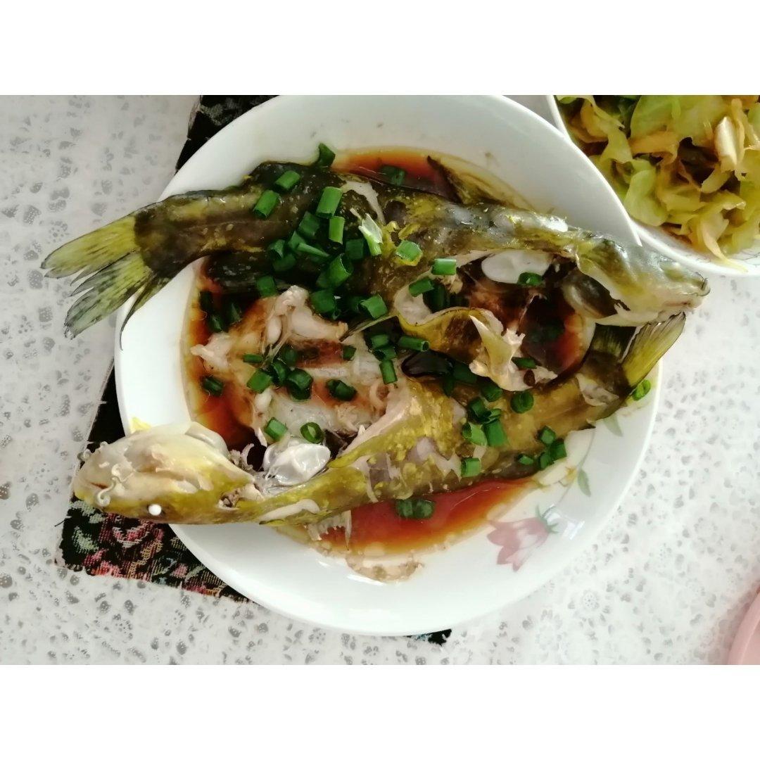 清蒸黄骨鱼