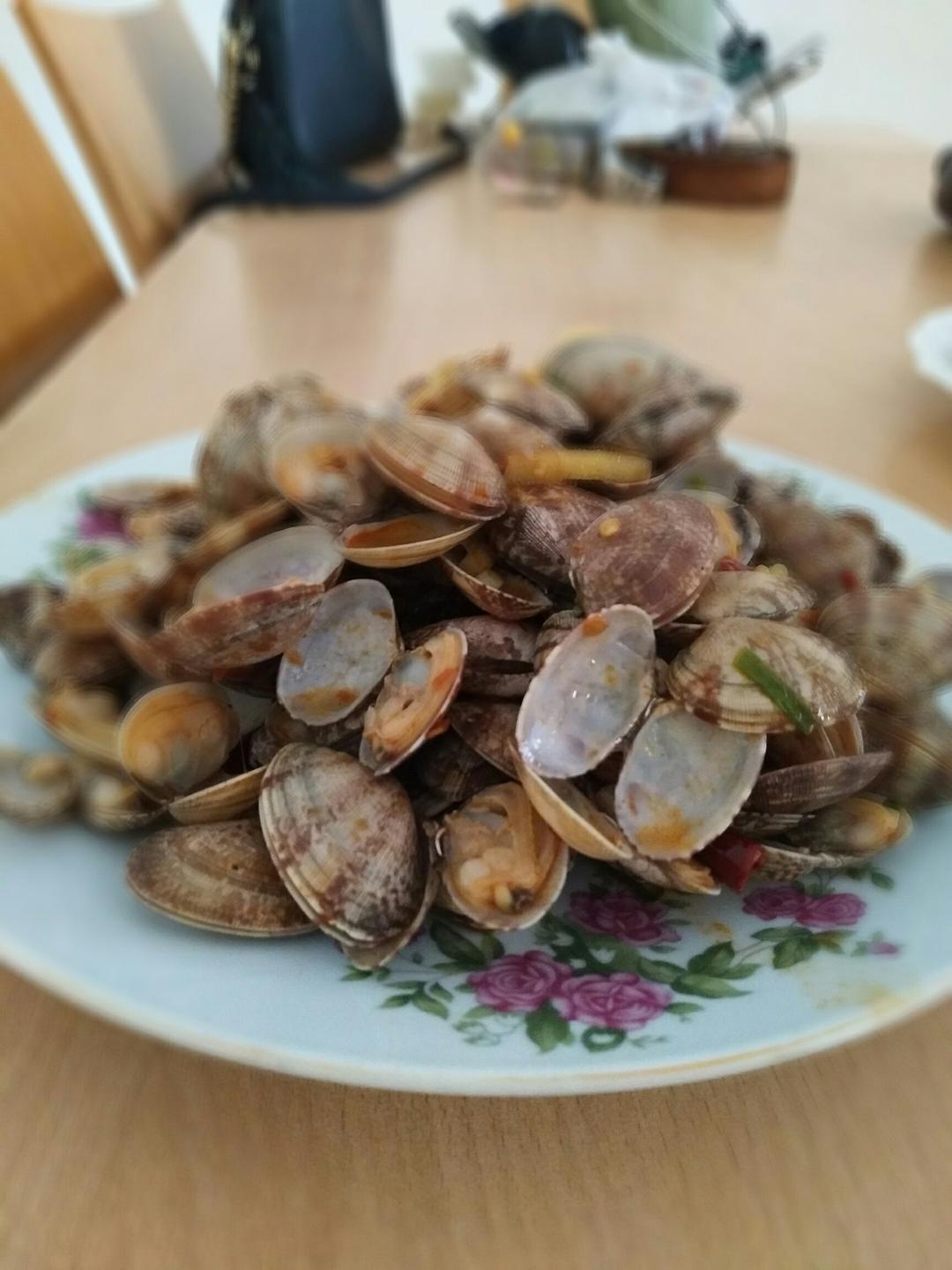 辣炒花甲