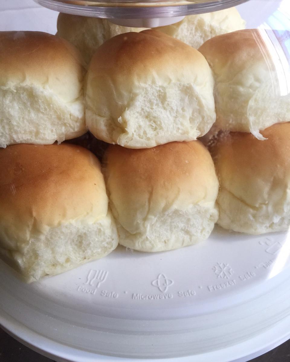 花生馅喷香小面包