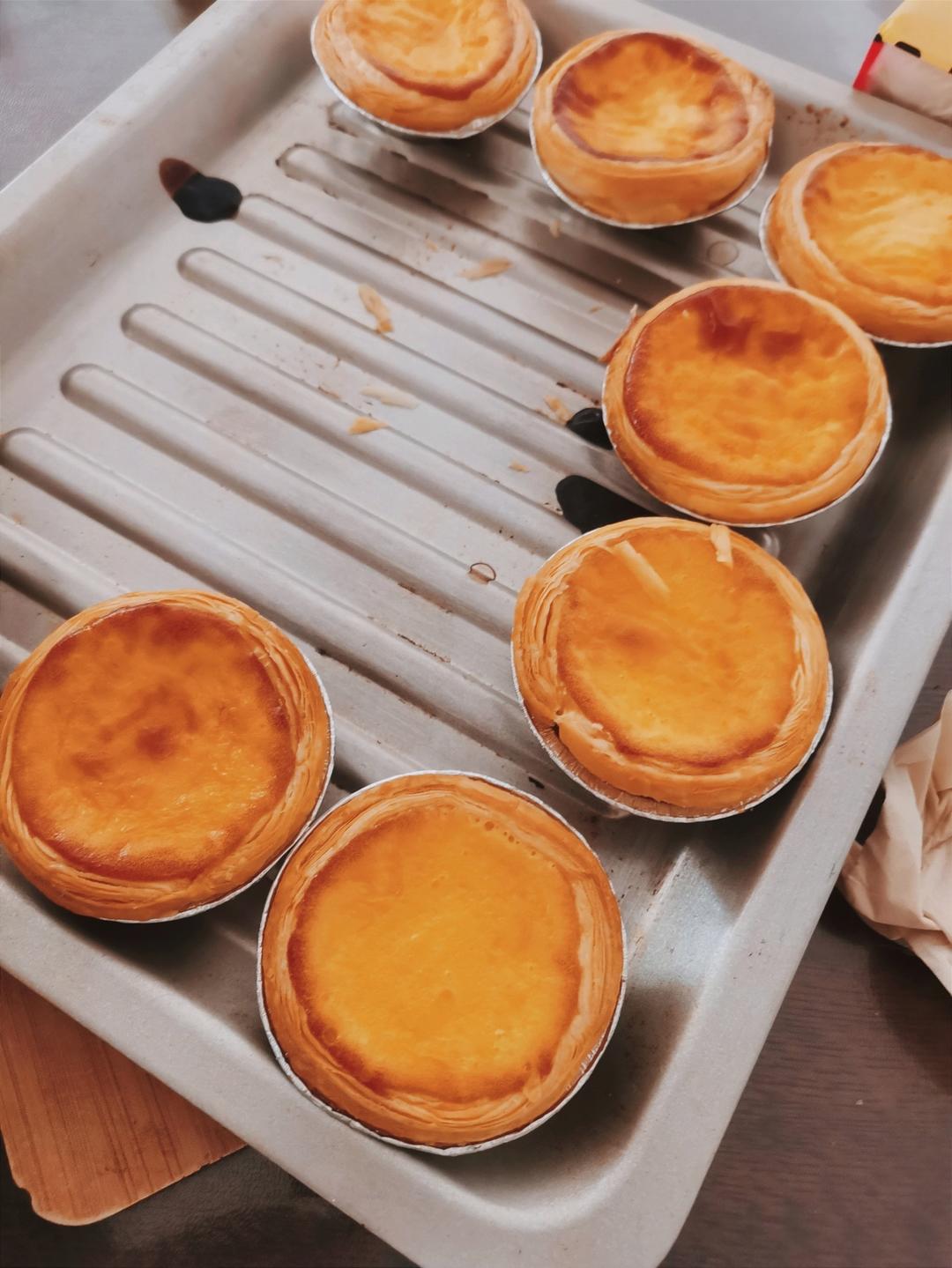 超嫩滑的葡式蛋挞(全蛋版)新手友好『秒杀KFC』