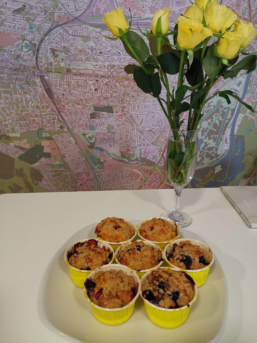 Let's picnic浆果开会优格马芬<Mixed Berry Yogurt Muffin>