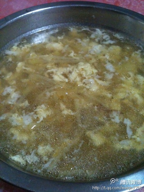 土豆丝鸡蛋汤