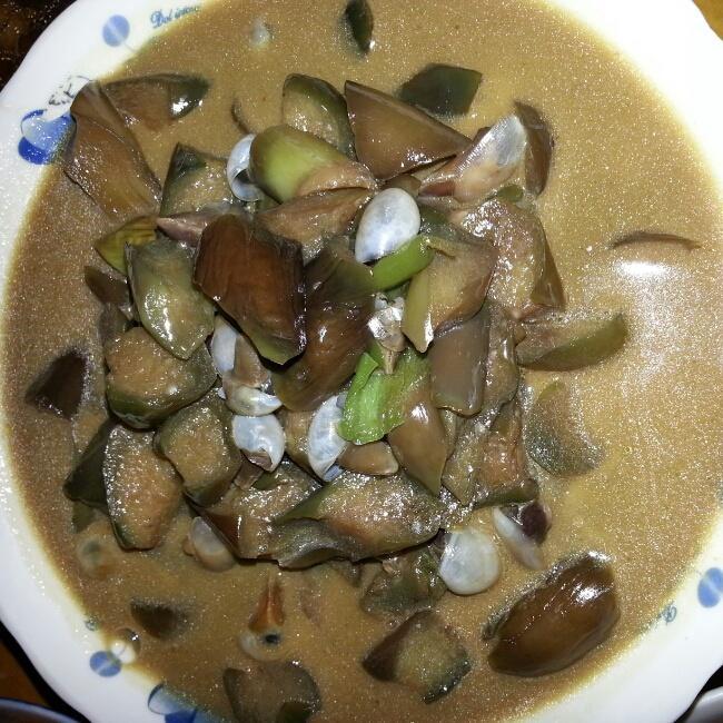 茄子泥螺汤的做法