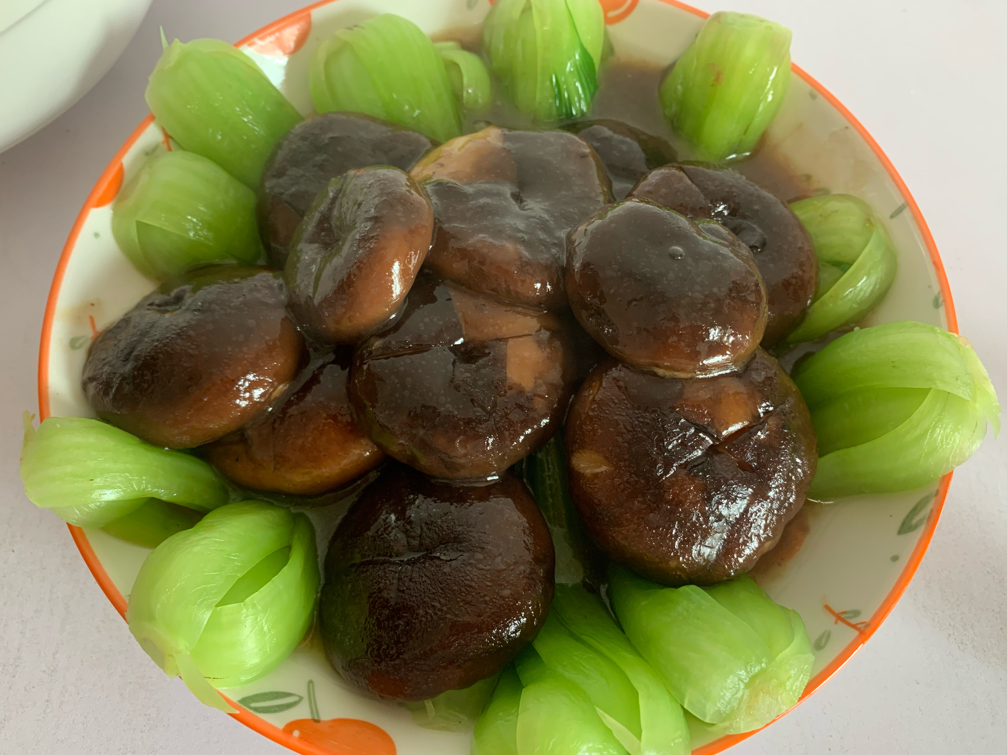 蚝油香菇青菜