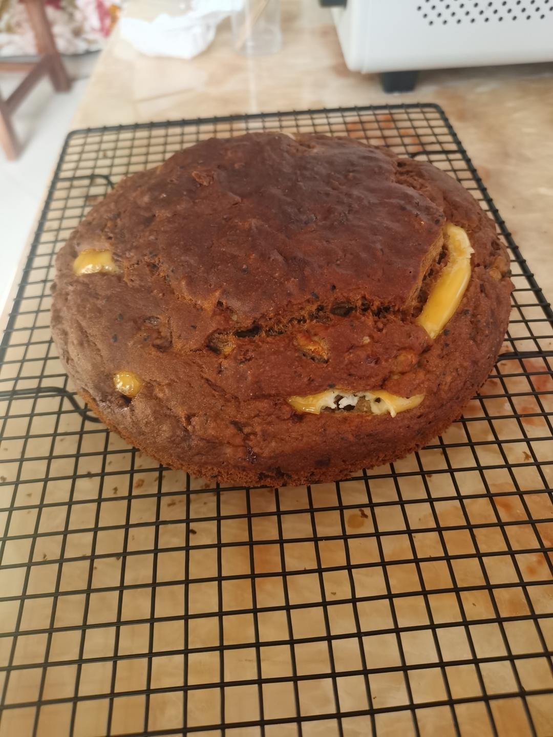 减脂吃！无油无糖！100%全麦蛋糕，口感好！简单快速消耗全麦粉！