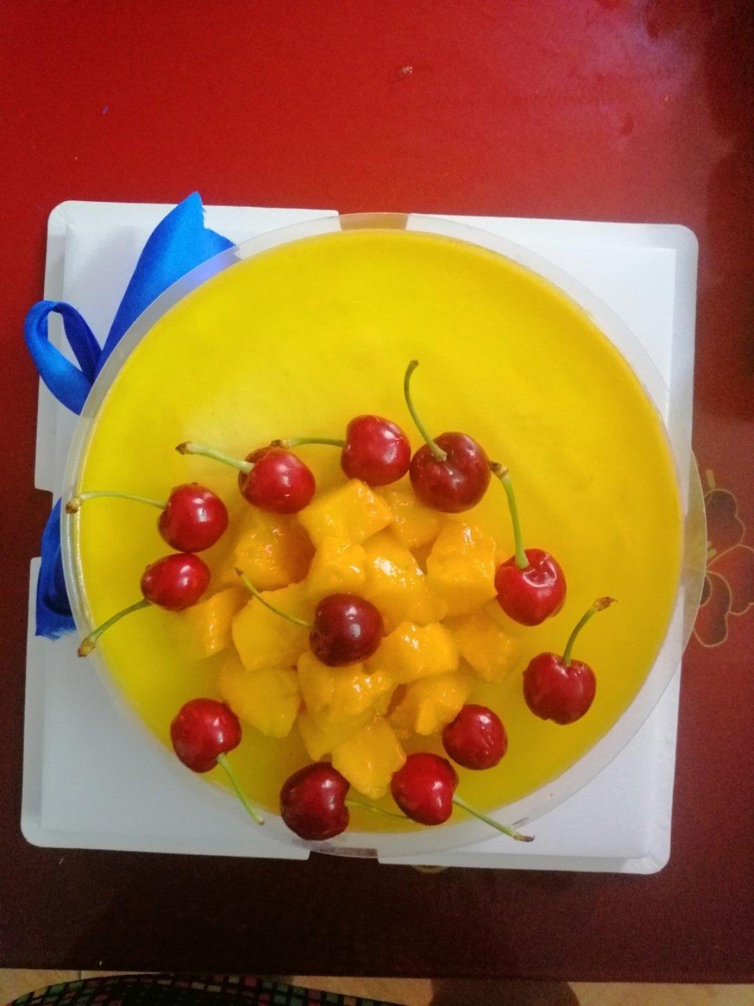 芒果慕斯蛋糕🍰（8寸）