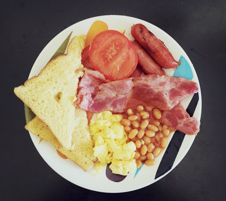 简易版英式早餐