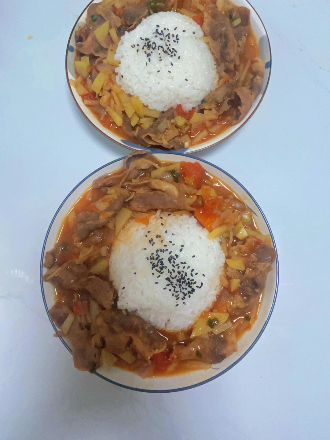 火爆餐厅的番茄土豆肥牛煲，鲜香美味又下饭