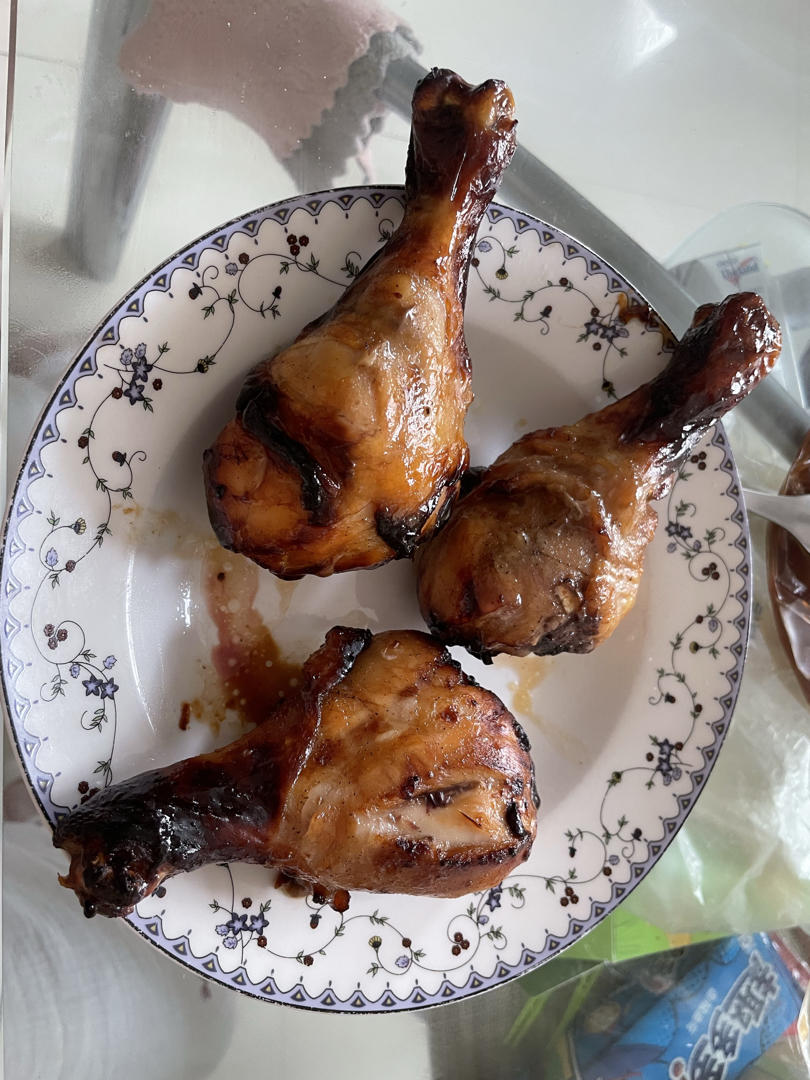 空气炸锅烤鸡腿【蜜汁琵琶腿】