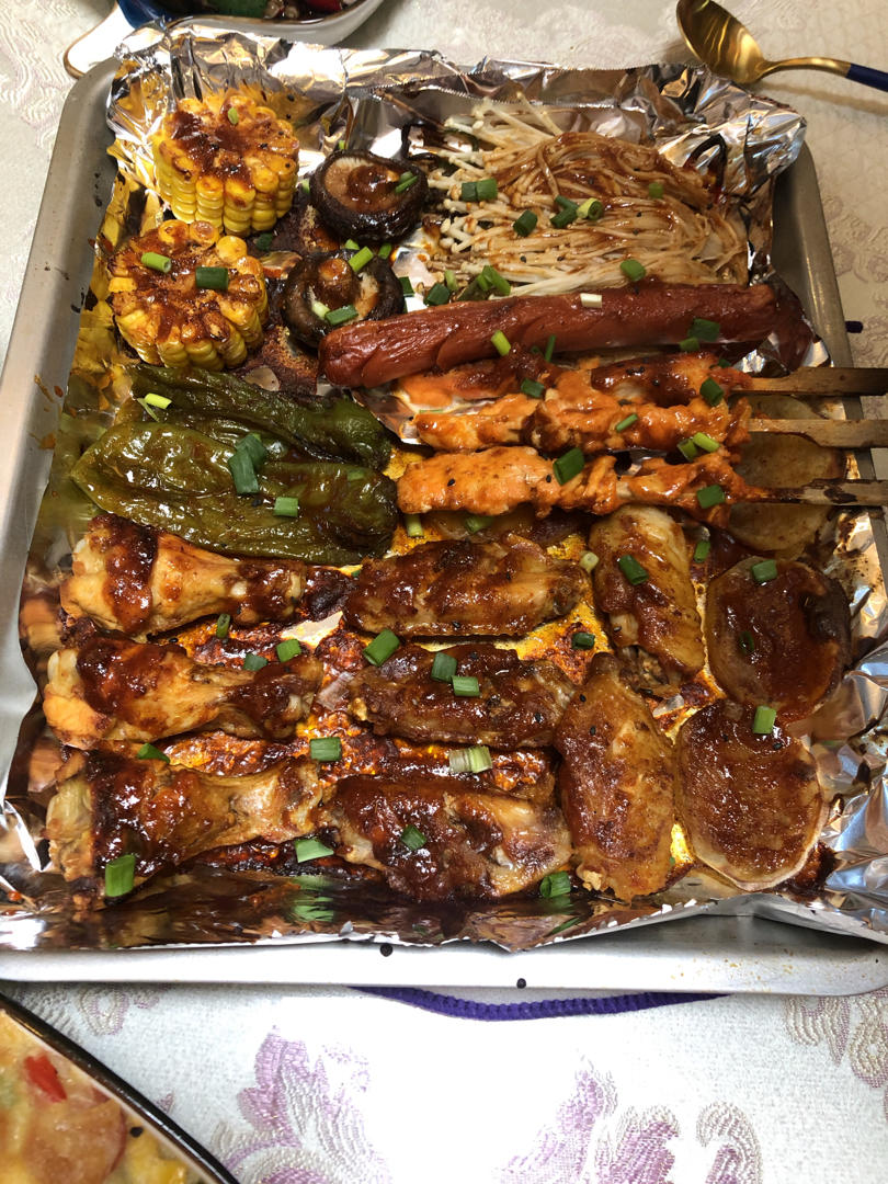 很方便的烤箱版烧烤
