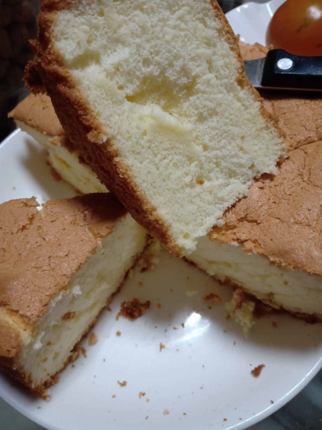 烤箱做蛋糕（戚风蛋糕的做法）