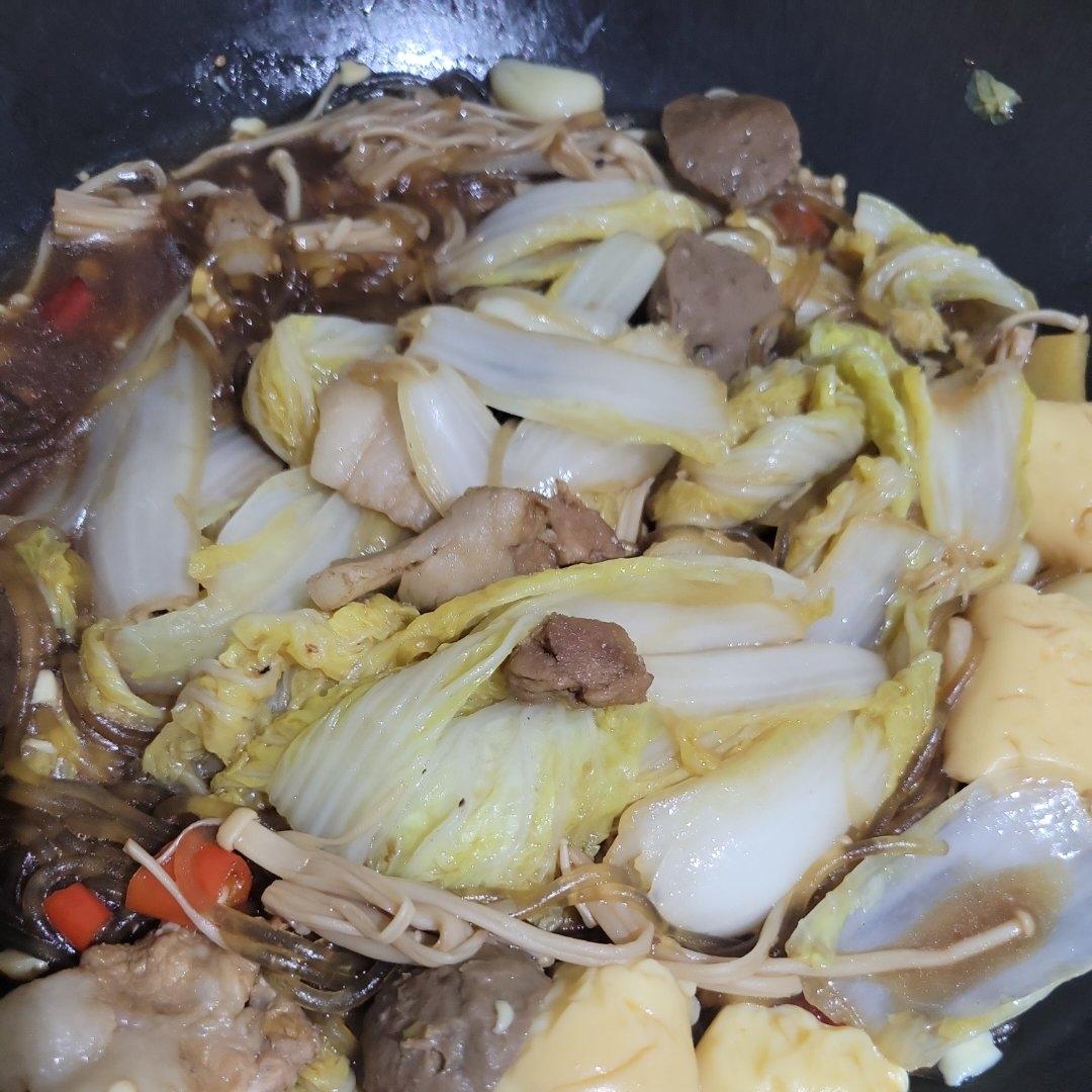 猪肉白菜炖粉条