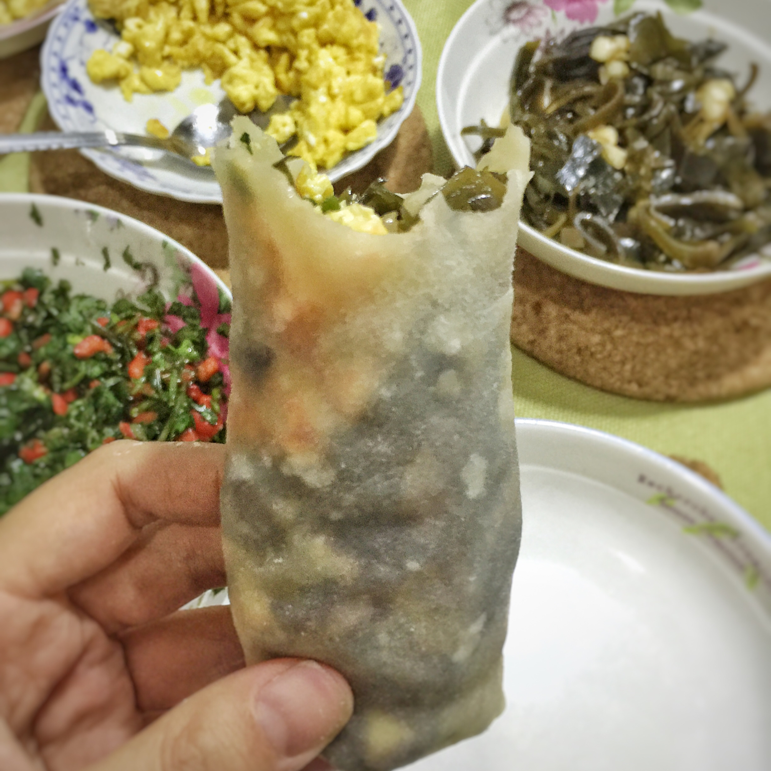 荷叶饼，水单饼