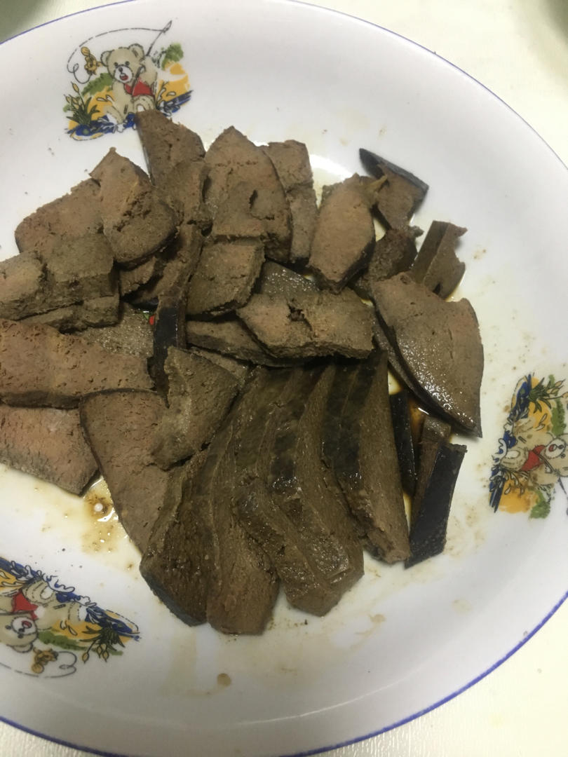 卤猪肝