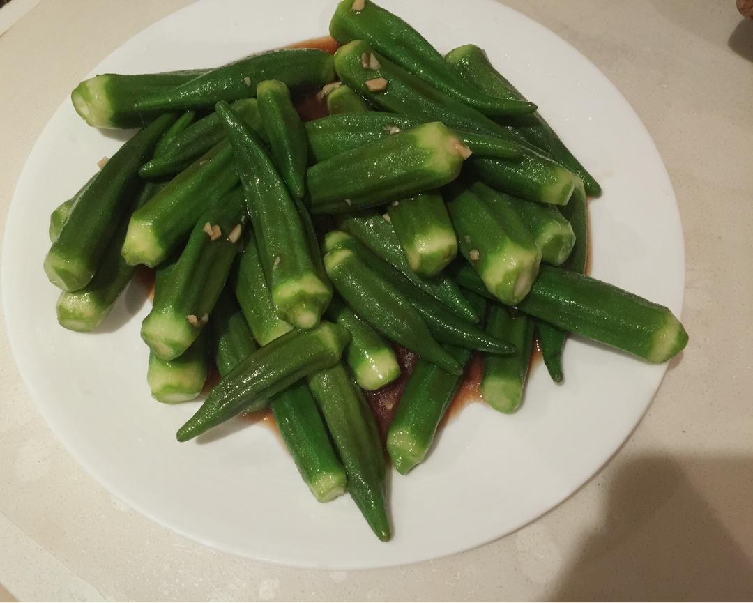 蚝油秋葵