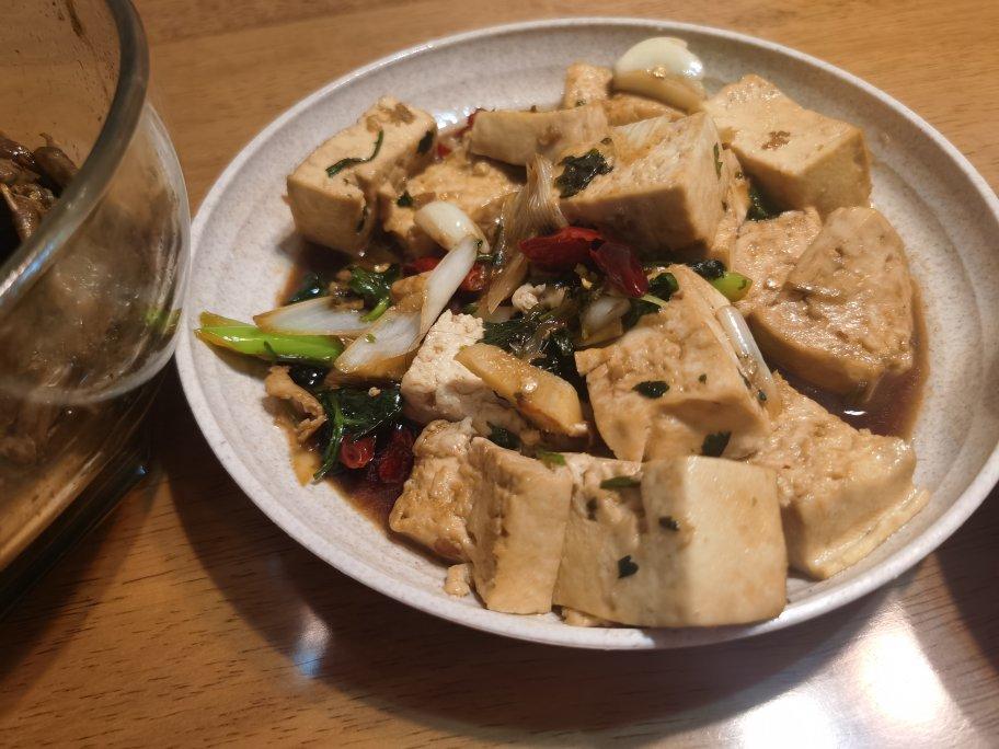 家常炒豆腐
