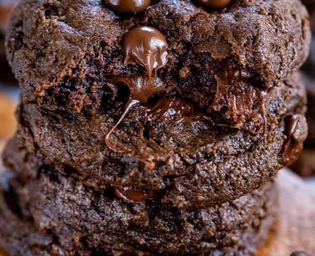 Double chocolate chip cookies的做法