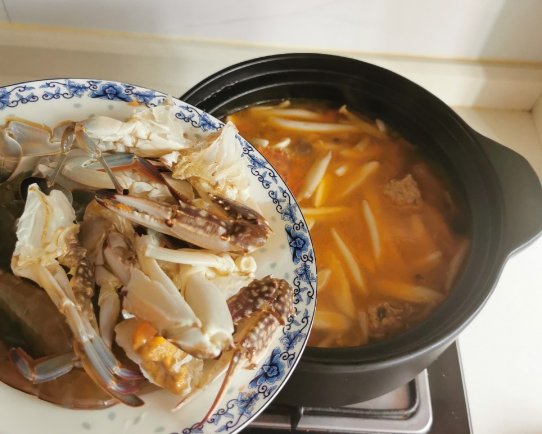 砂锅海鲜煲的做法 步骤9