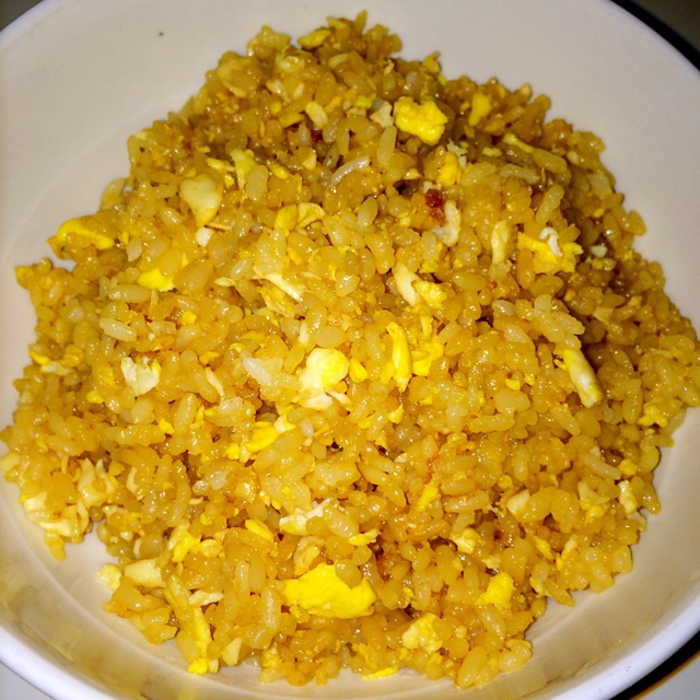 傻瓜版酱油炒饭