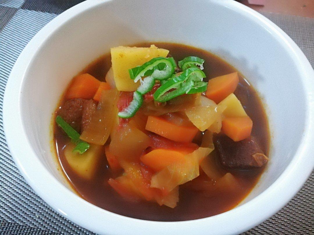 土豆炖牛肉