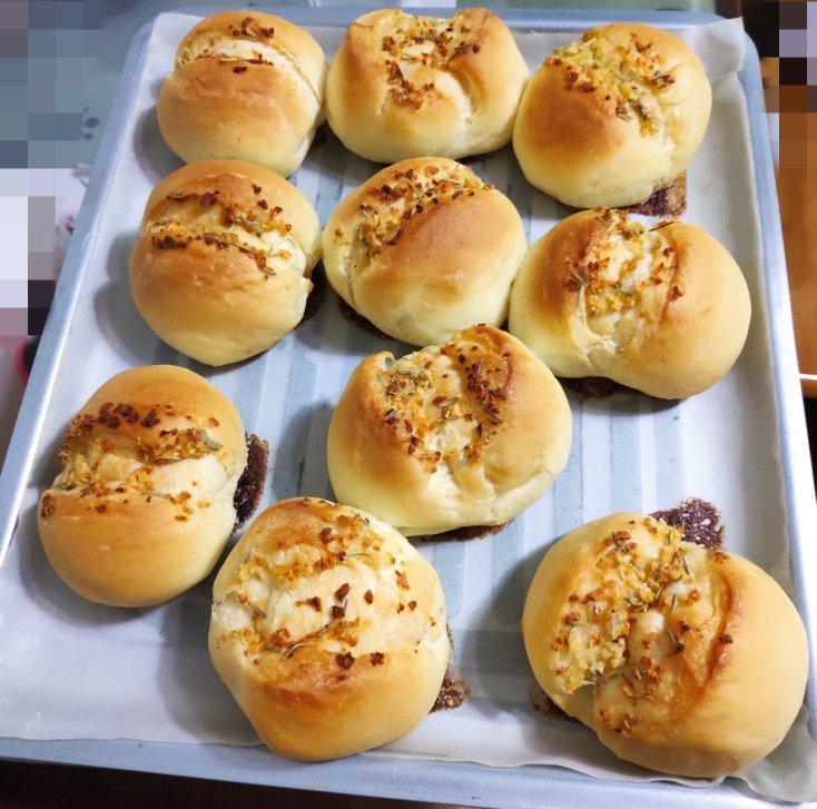 蒜香面包
