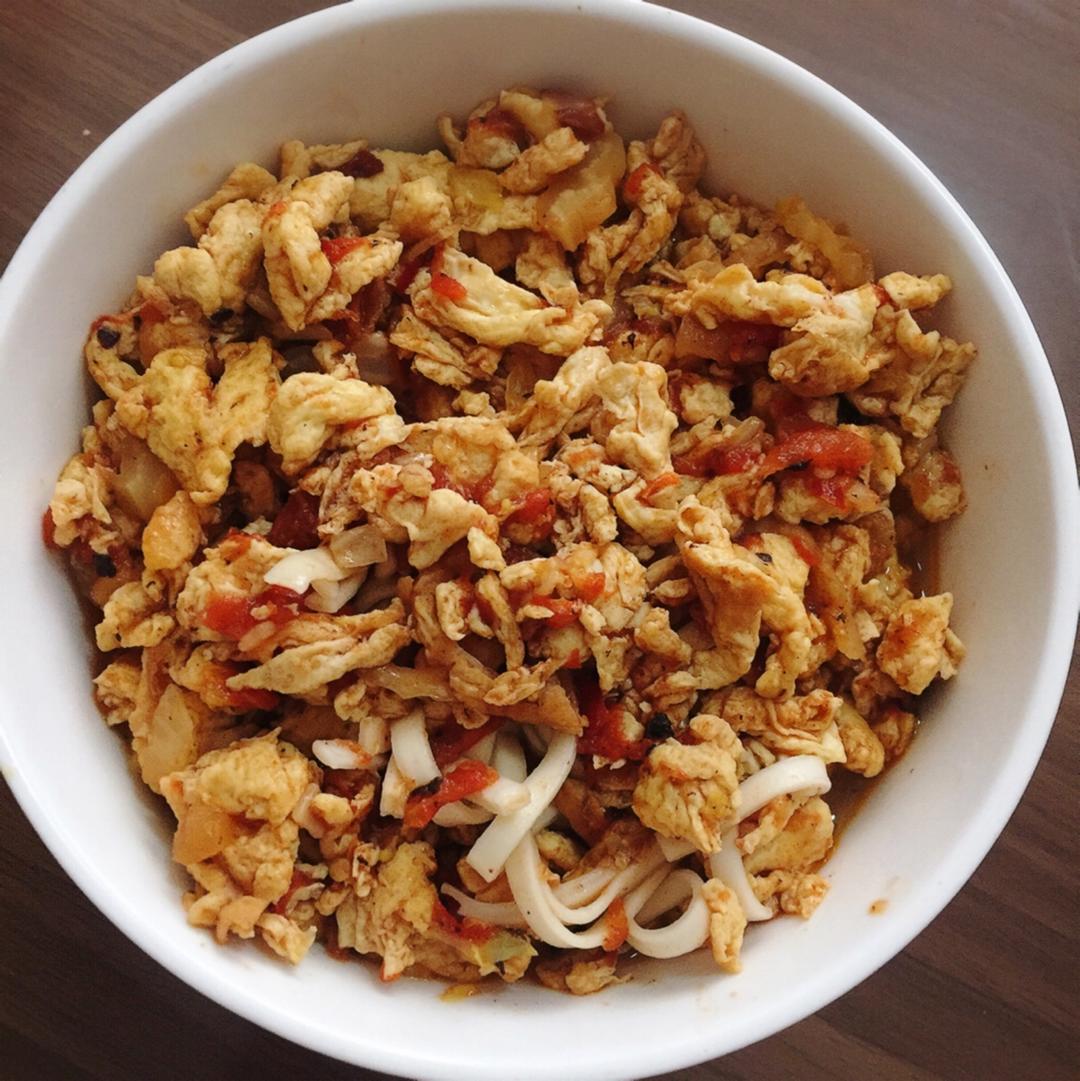 西红柿鸡蛋打卤面