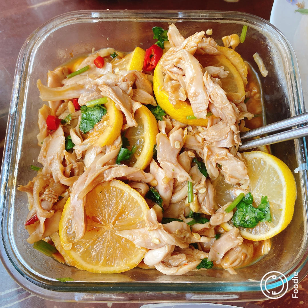 柠檬手撕鸡，酸爽过瘾，专治夏天没胃口！