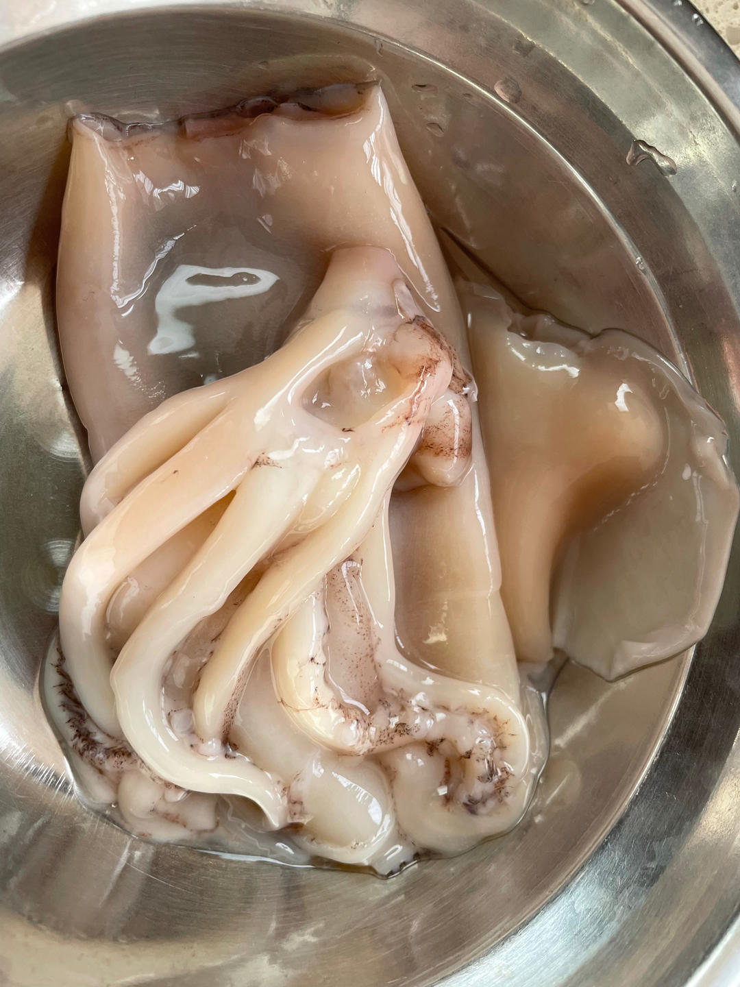 轻松处理鲜鱿鱼