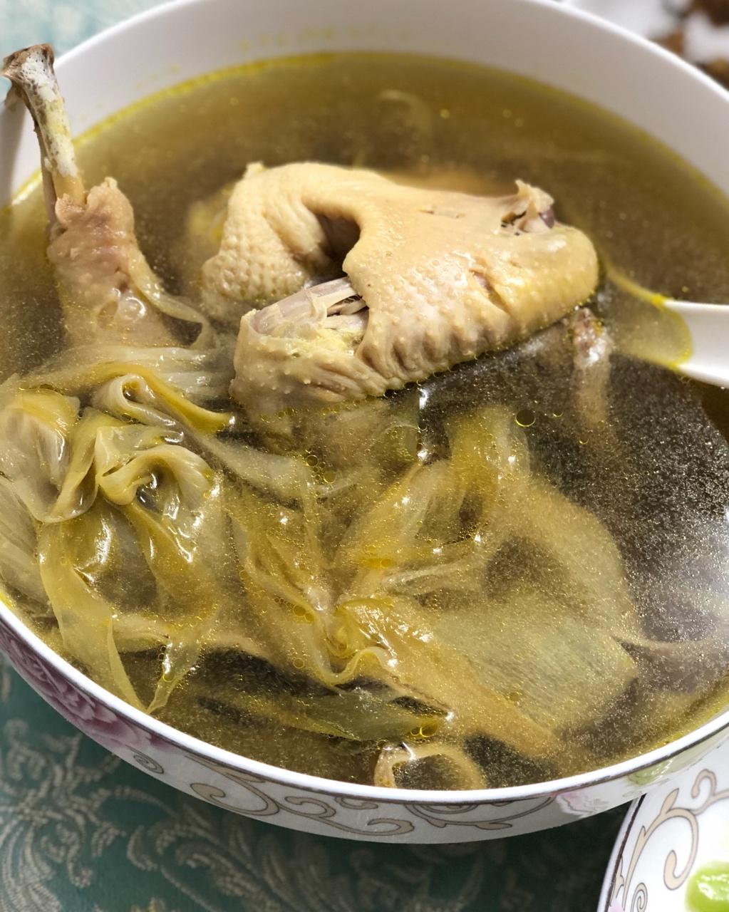 jasmine59做的霸王花炖鸡