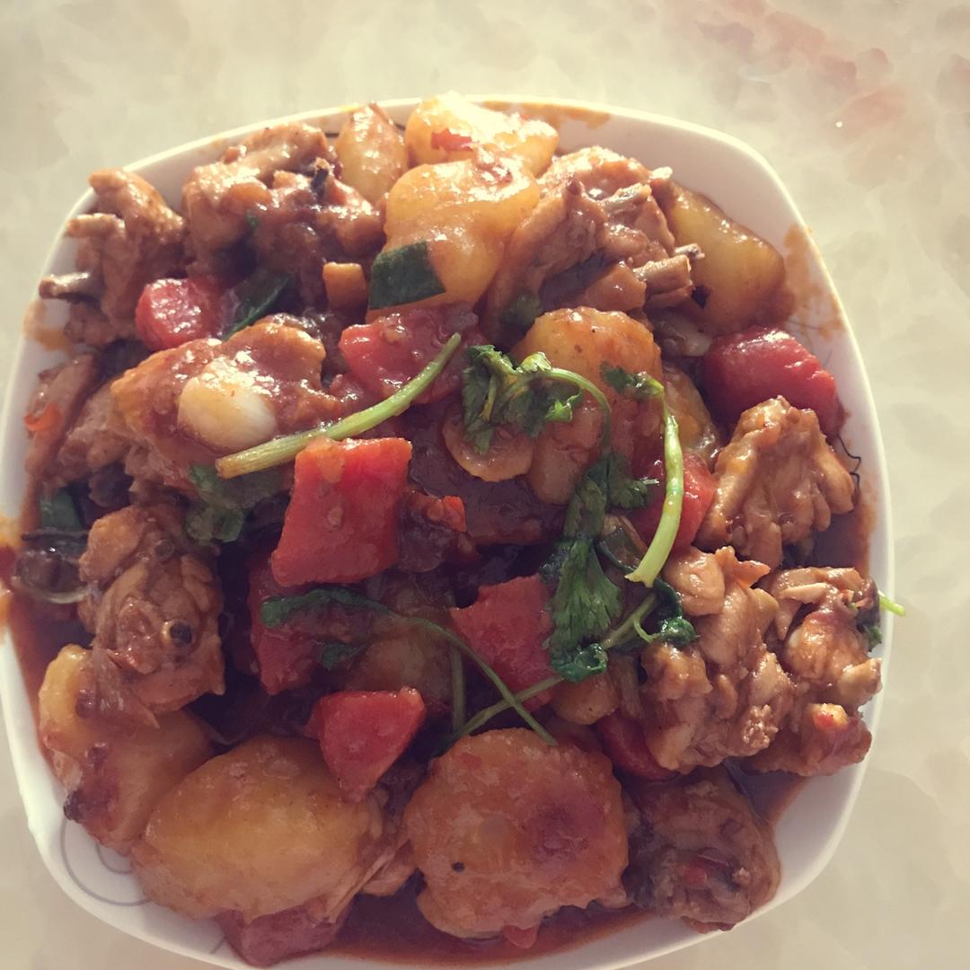 胡萝卜土豆烧鸡翅