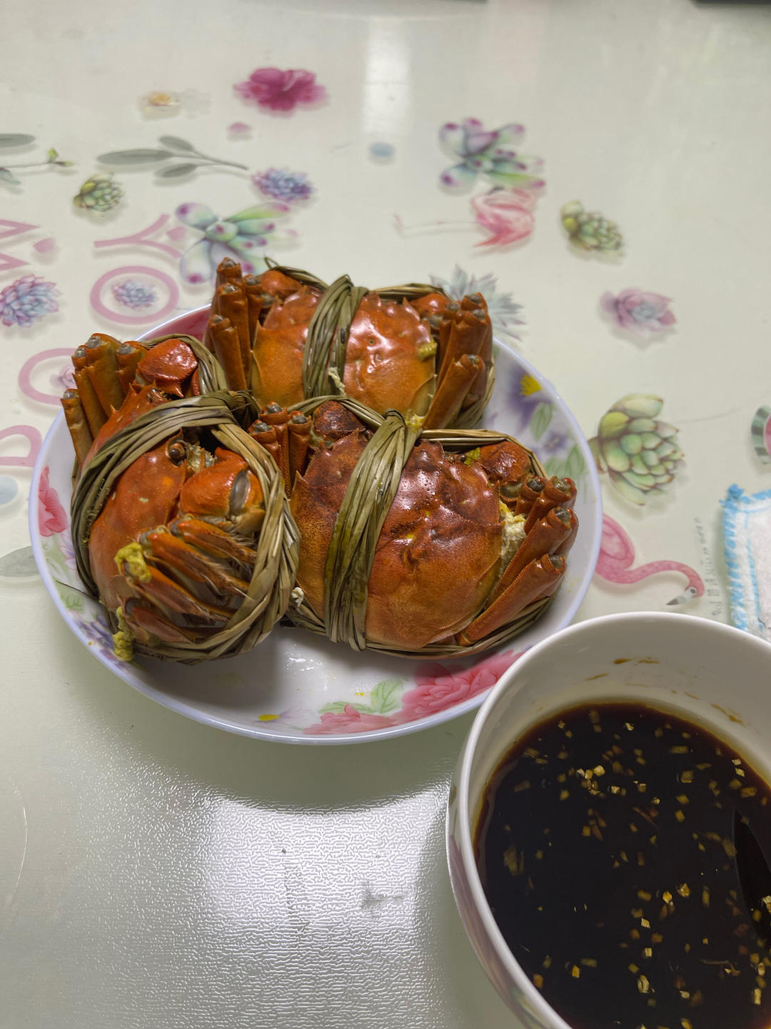 简单的清蒸螃蟹