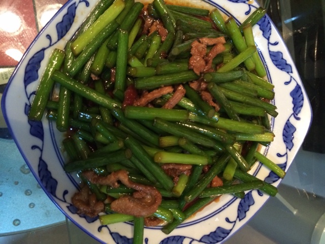 蒜薹炒肉