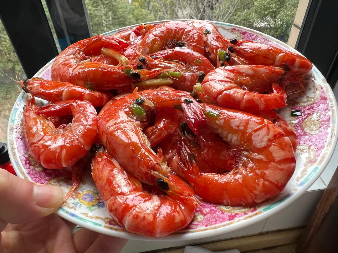红烧草虾
