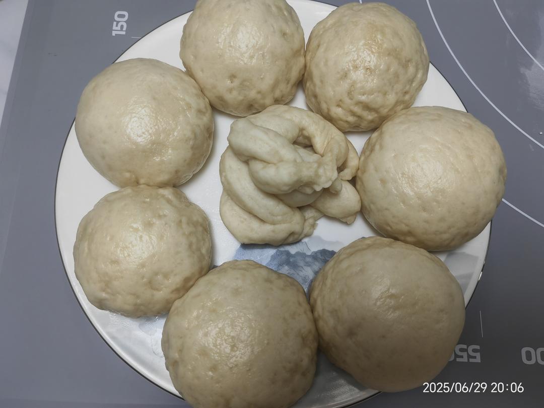馒头（厨师机➕蒸烤箱）