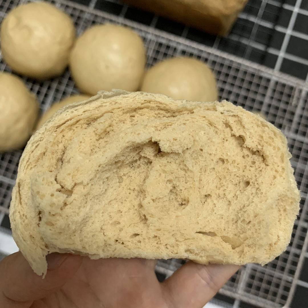 有着面包口感的红糖馒头（一次发酵）