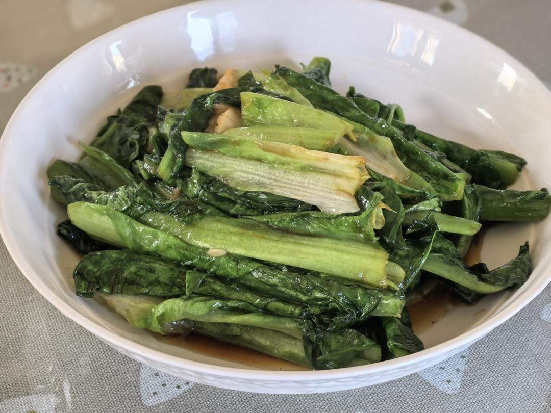 蒜蓉油麦菜（蚝油）