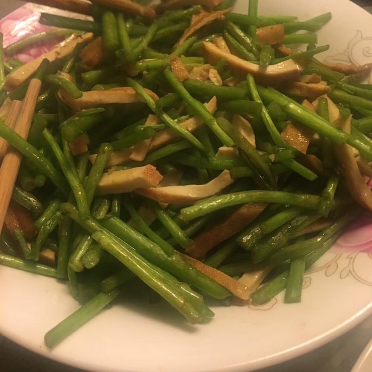 芦蒿炒香干