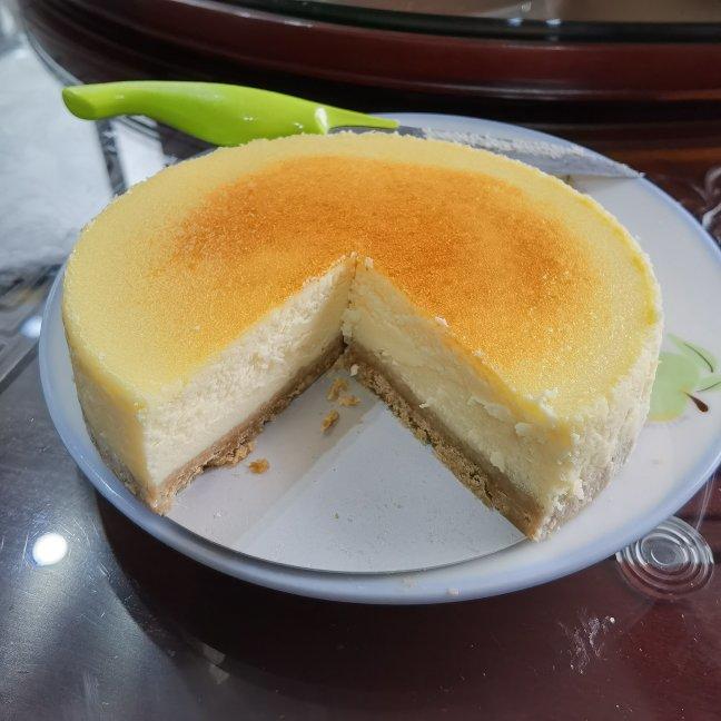 清新黑肉丸做的重芝士蛋糕君之改良版