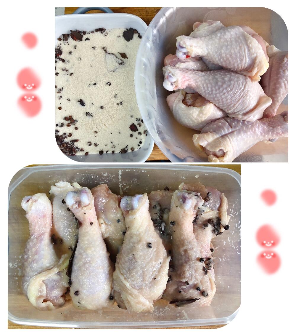 传统年味腌腊鸡腿