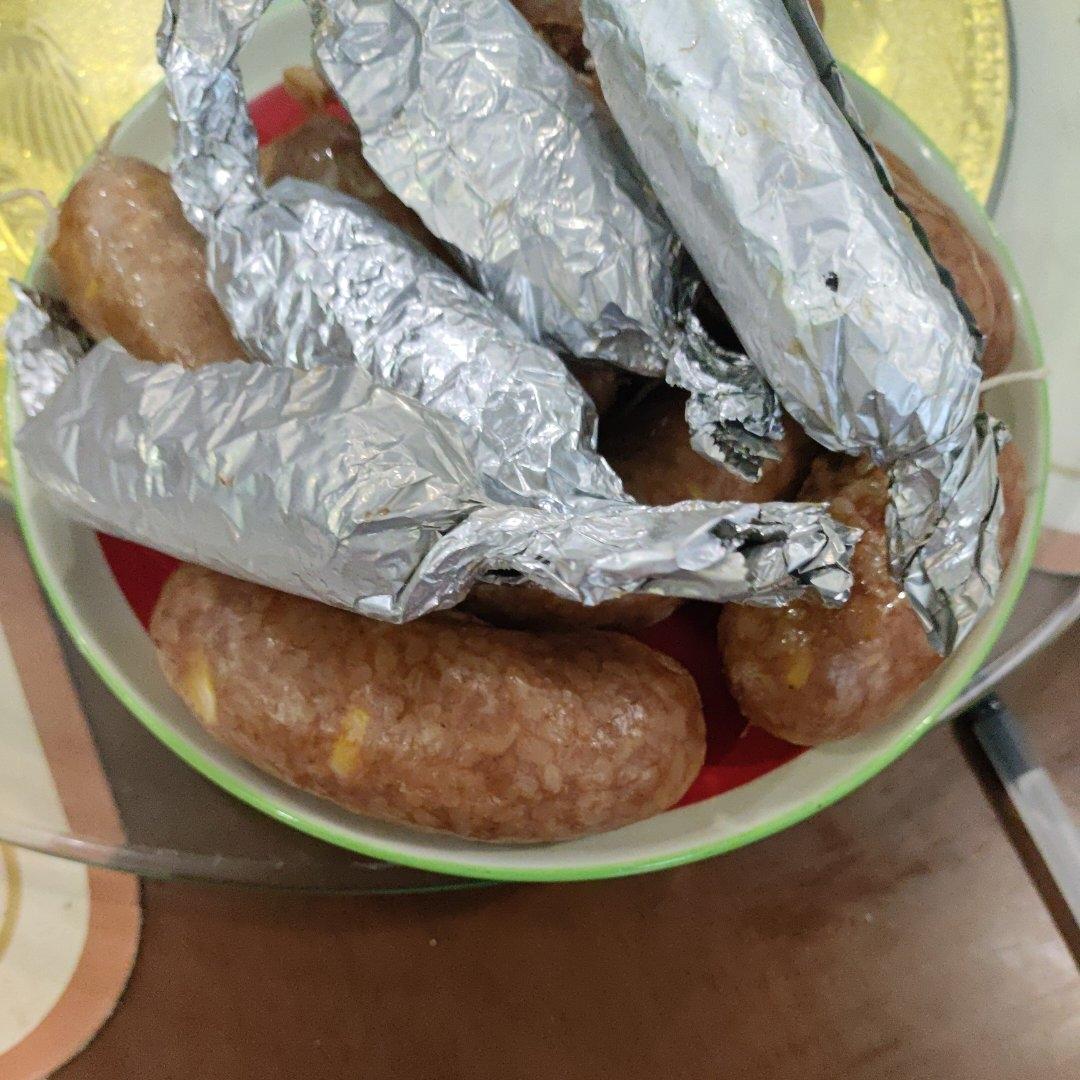 自制软糯Q弹～糯米肠